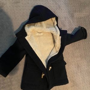 Boys size 6 ZARA wool boys jacket